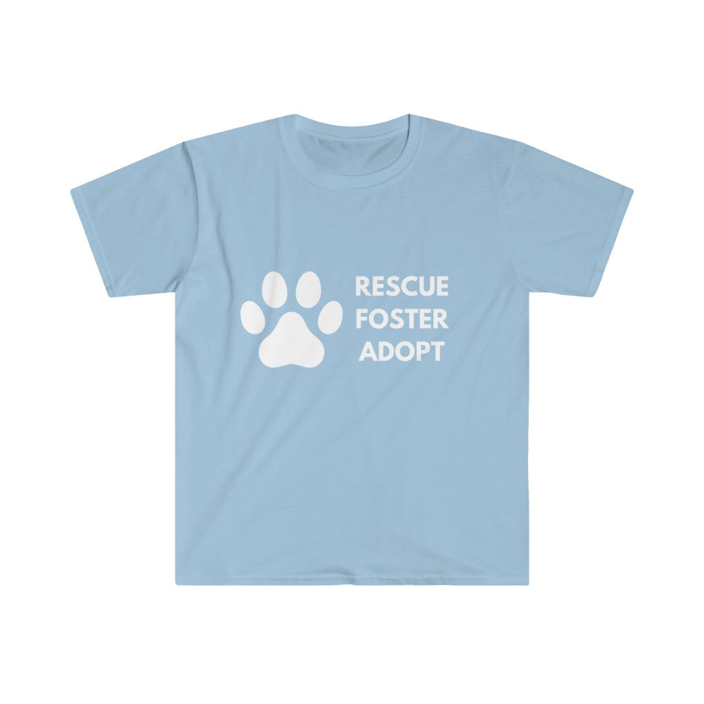 Rescue Foster Adopt Unisex Softstyle T-Shirt