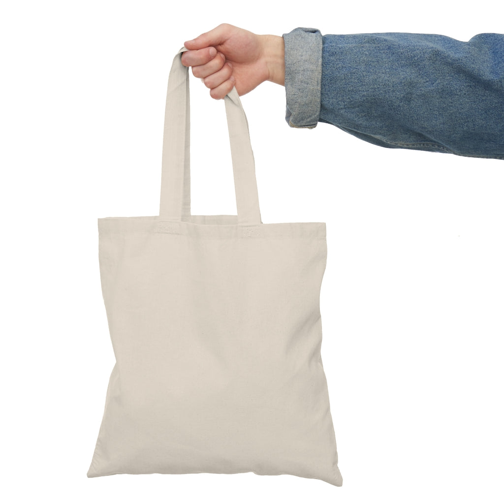 SOUR Purple Butterfly Natural Tote Bag
