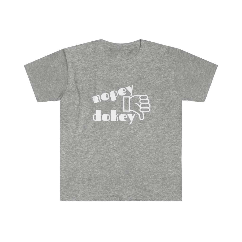 Thumbs Down Nopey Dokey Unisex Softstyle T-Shirt