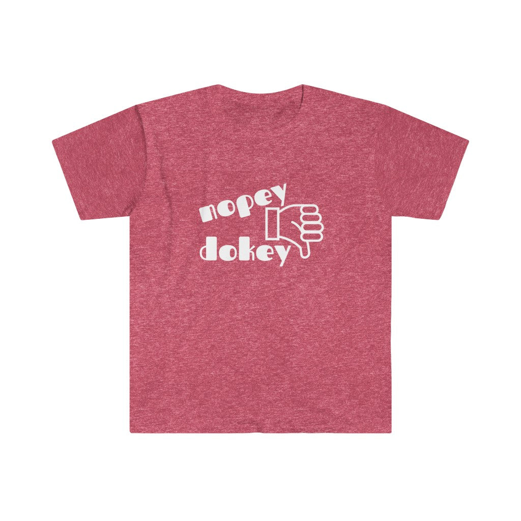 Thumbs Down Nopey Dokey Unisex Softstyle T-Shirt
