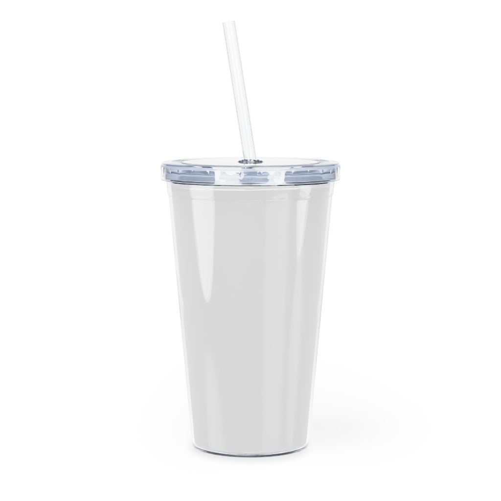 Enjoy Life Plastic Tumbler with Straw