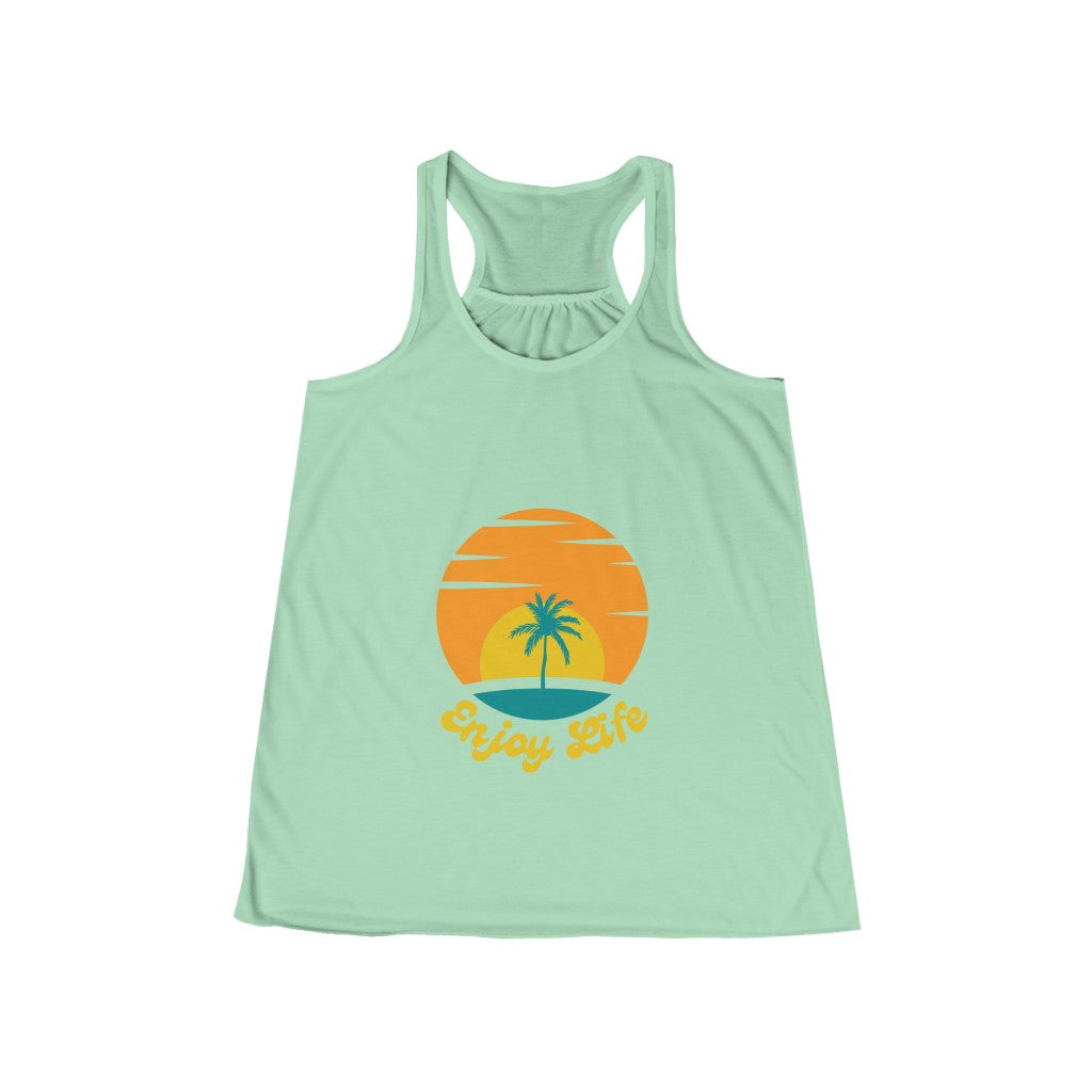 Enjoy Life Women's Flowy Racerback Tank