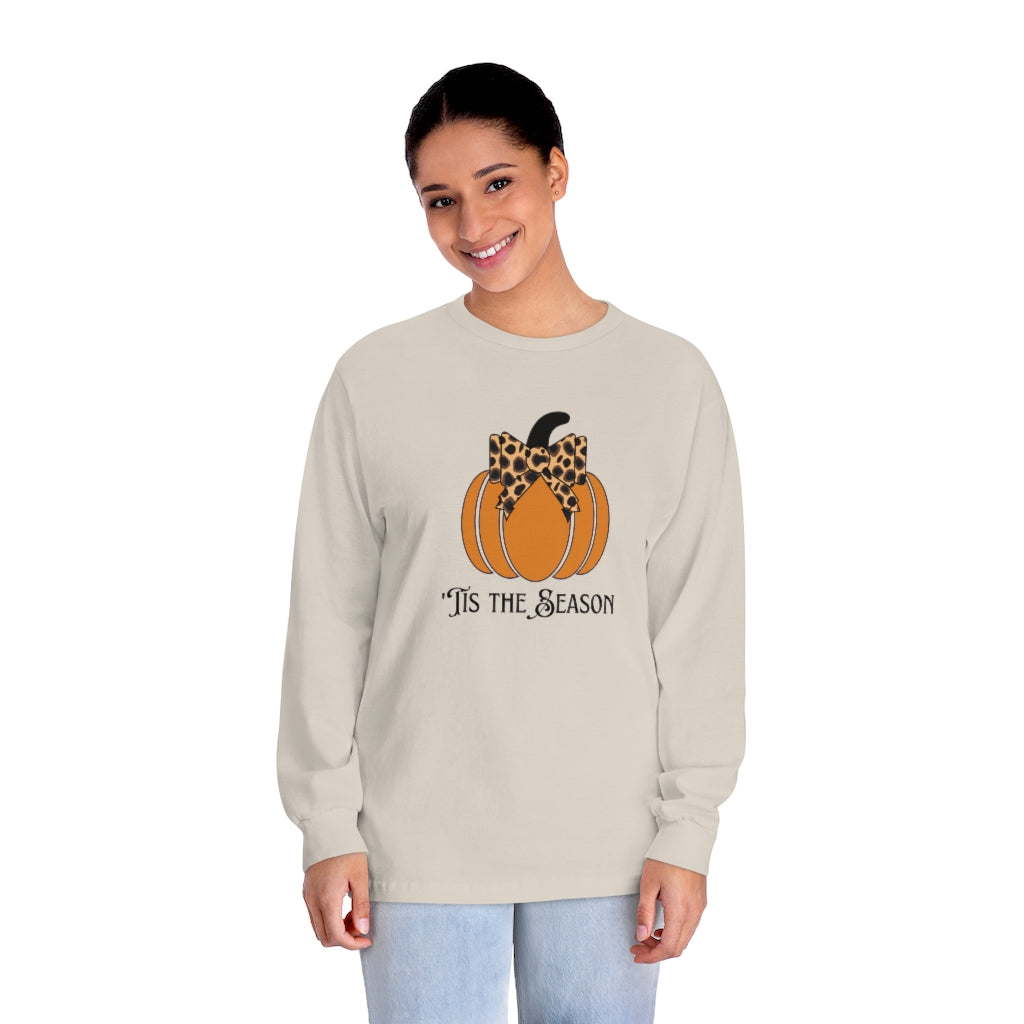 Tis the Season Halloween Pumpkin Unisex Classic Long Sleeve T-Shirt