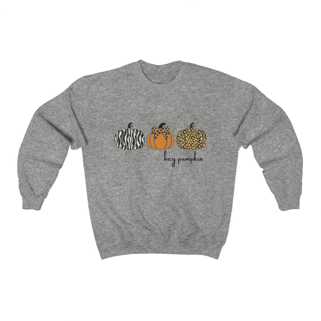 Hey Pumpkin Unisex Heavy Blend Crewneck Sweatshirt