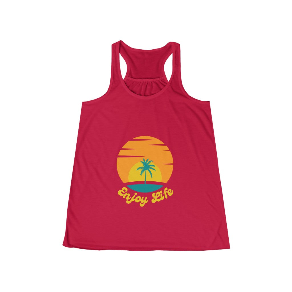 Enjoy Life Women's Flowy Racerback Tank