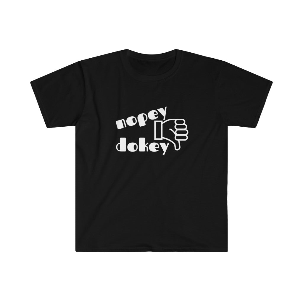Thumbs Down Nopey Dokey Unisex Softstyle T-Shirt