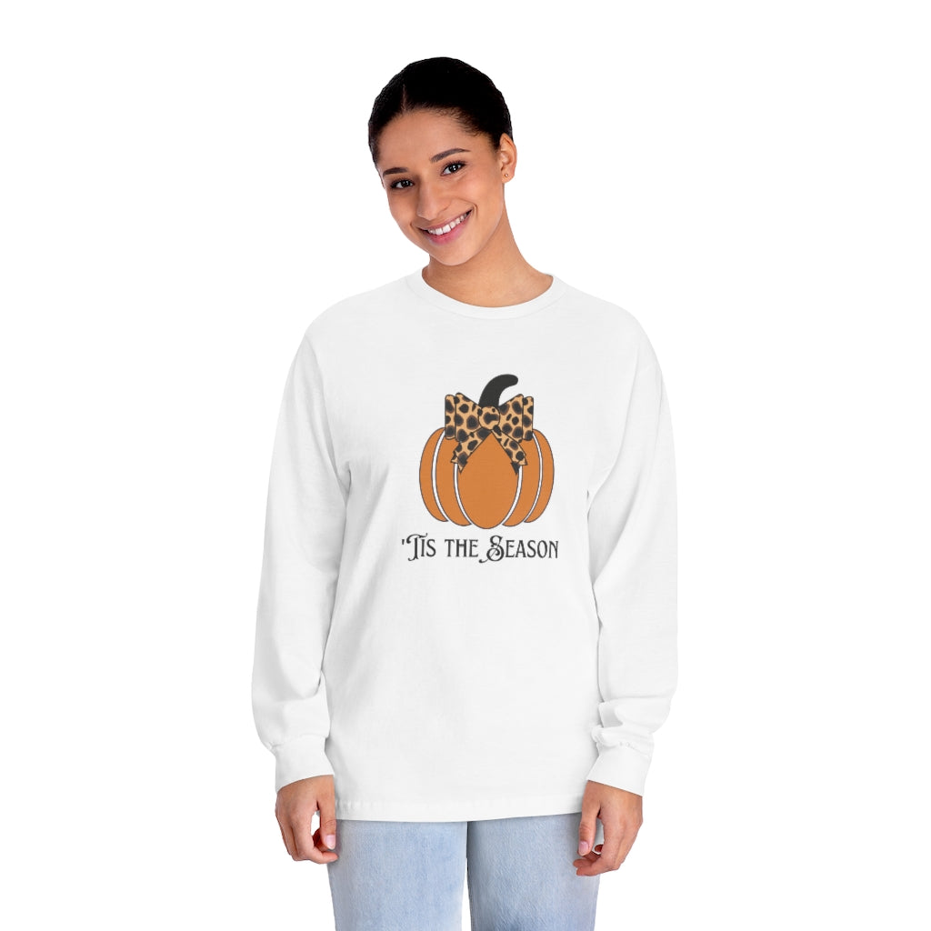 Tis the Season Halloween Pumpkin Unisex Classic Long Sleeve T-Shirt