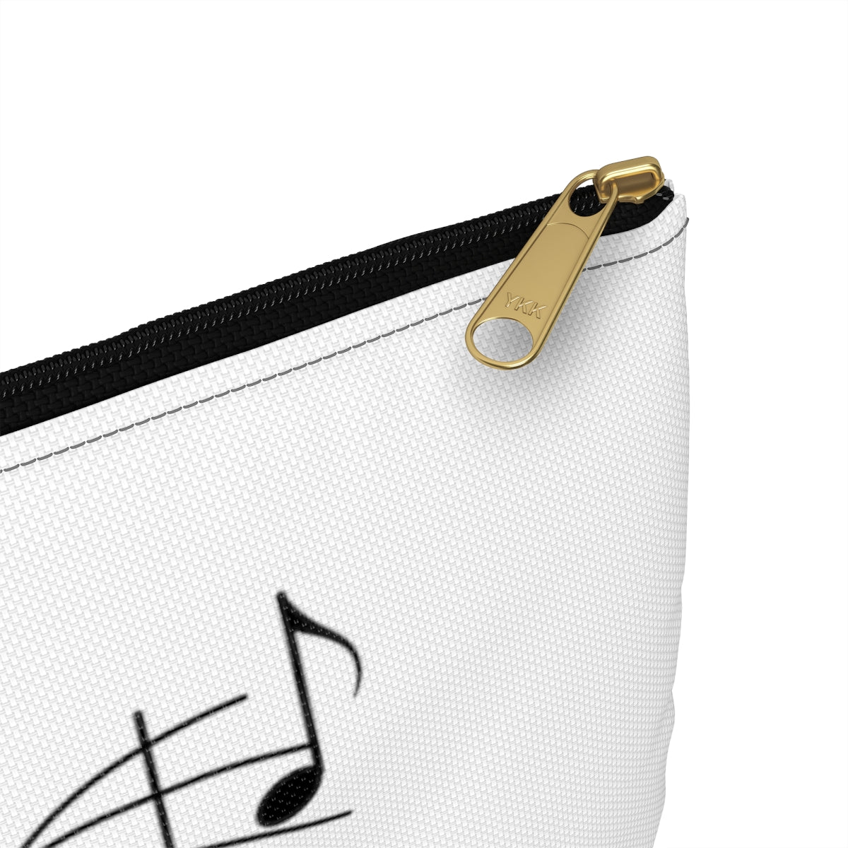 Music Notes Accessory Pouch Makeup Bag Pencil Case Cosmetic Bag Travel Bag
