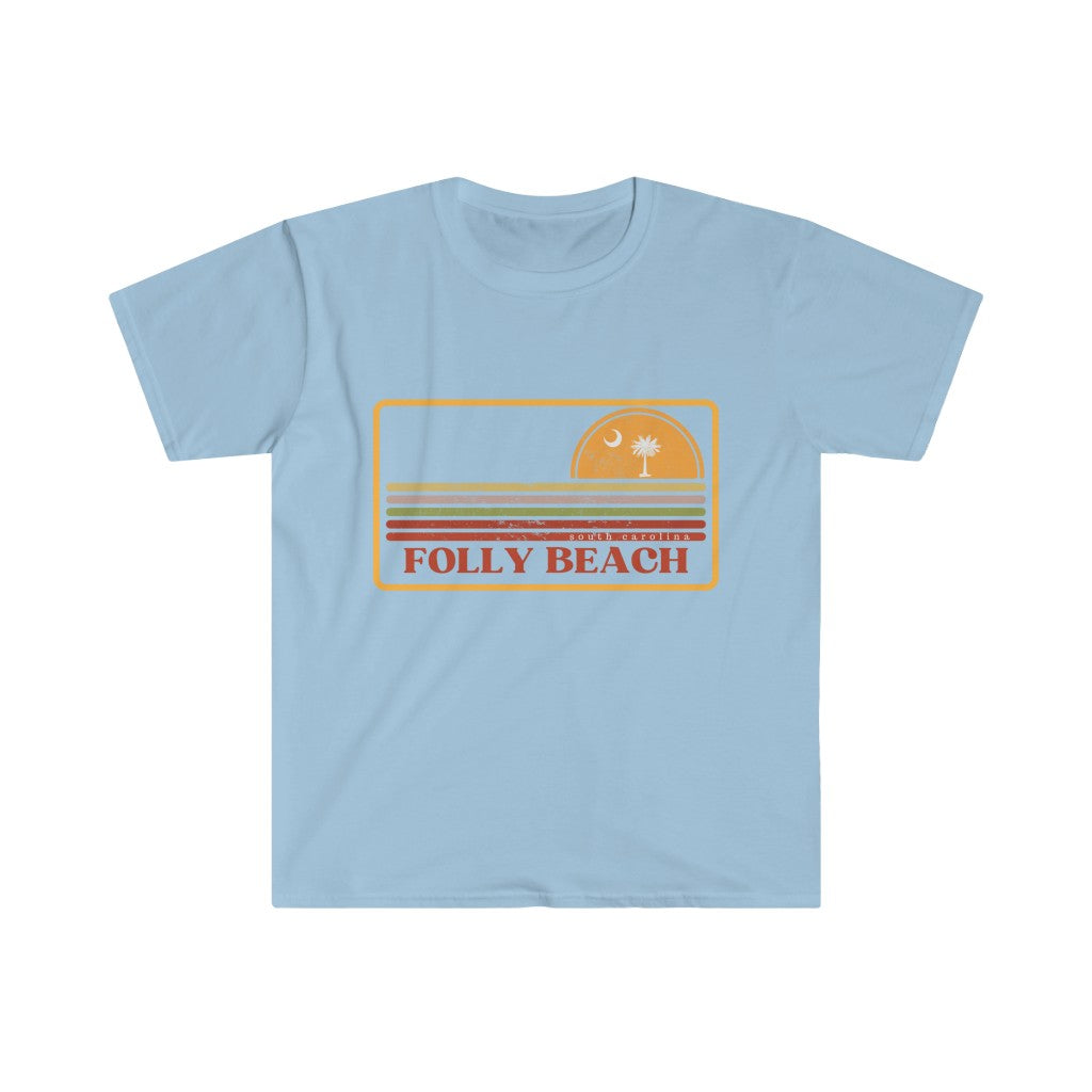 Folly Beach Unisex Softstyle T-Shirt
