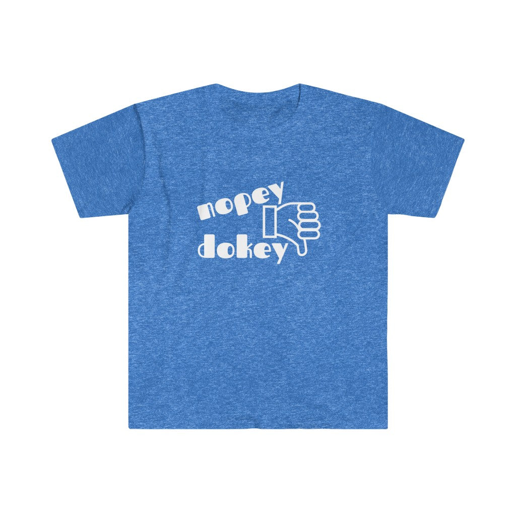 Thumbs Down Nopey Dokey Unisex Softstyle T-Shirt
