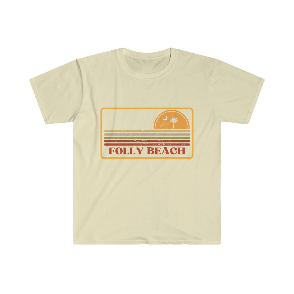 Folly Beach Unisex Softstyle T-Shirt