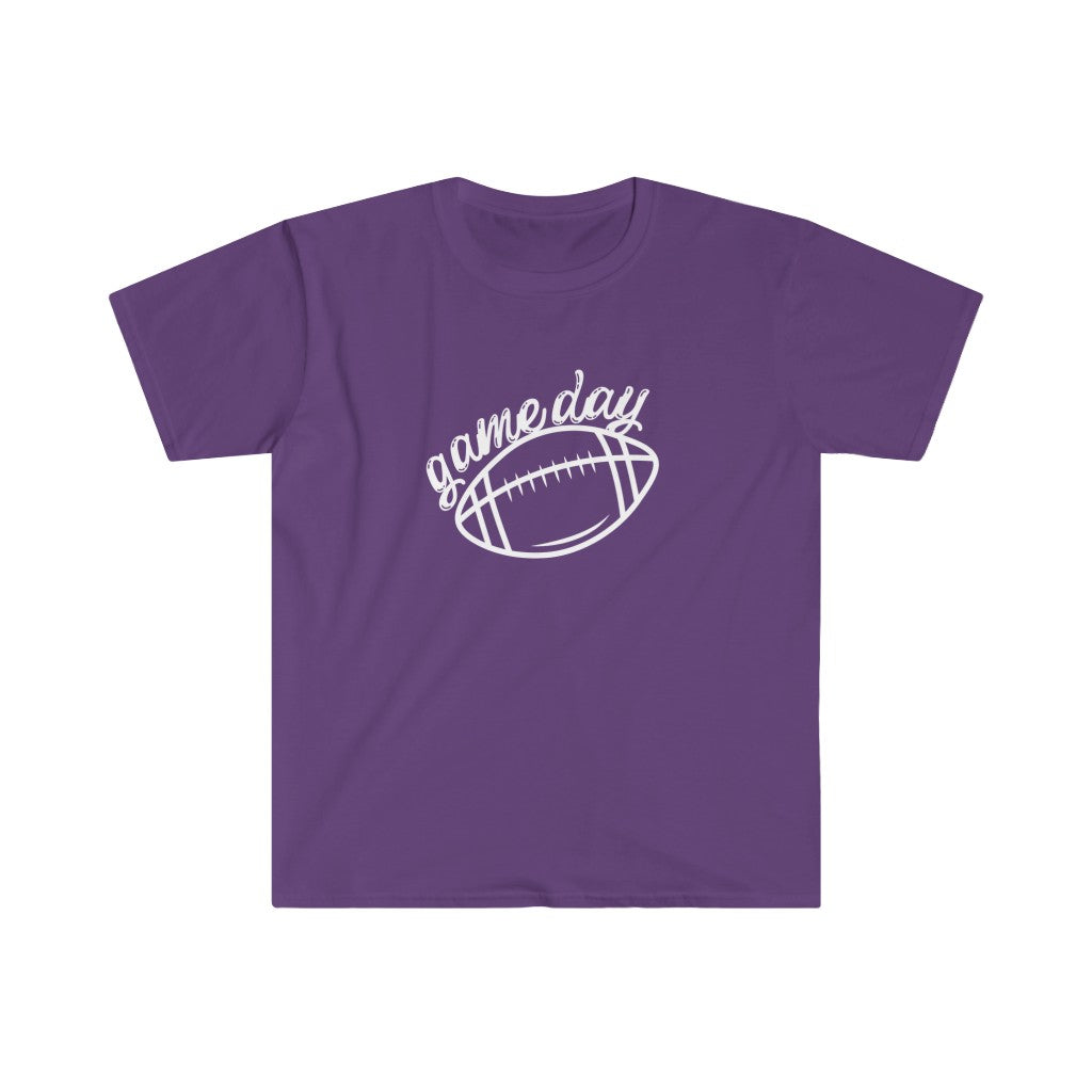 Game Day Football Unisex Softstyle T-Shirt