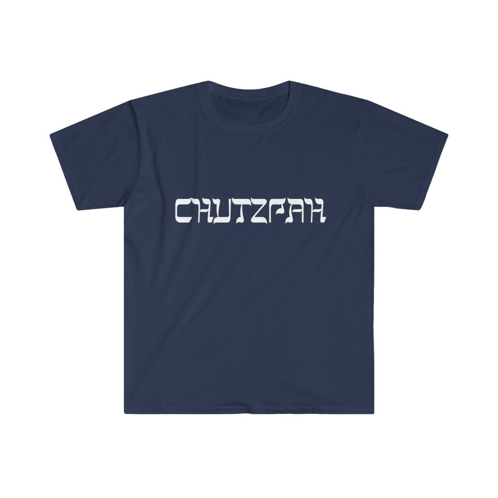 Chutzpah Unisex Softstyle T-Shirt – sophieandmeldesignco